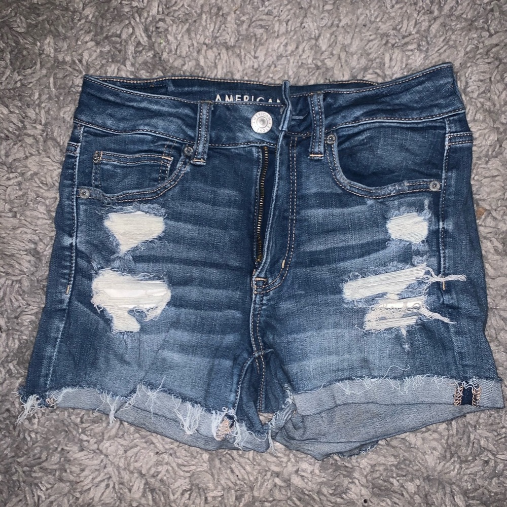 High Waisted Jean Shorts